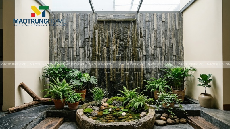 Mẫu đá thẻ cho giếng trời và tiểu cảnh (Mẫu 4)