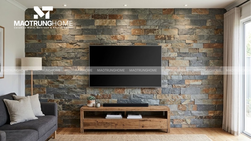 Mẫu đá thẻ để tạo điểm nhấn không gian nội thất (Mẫu 1)