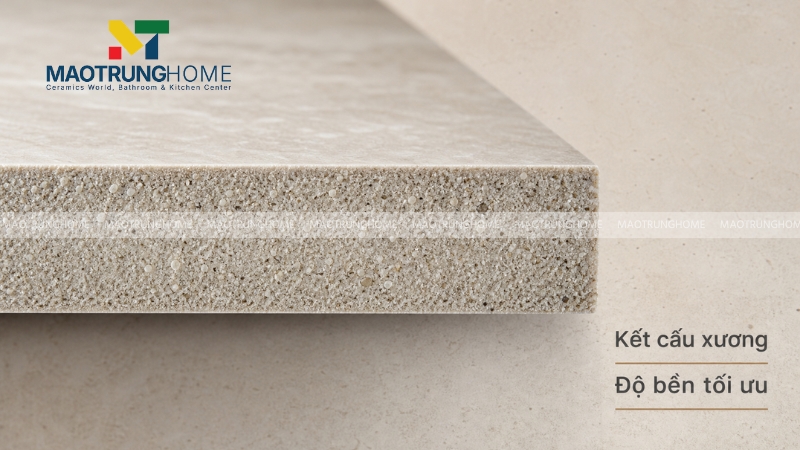 Phân tích kết cấu xương gạch Ceramic và Porcelain
