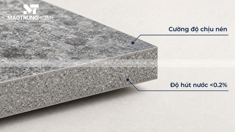 Xương gạch và bề mặt gạch Granite Fico