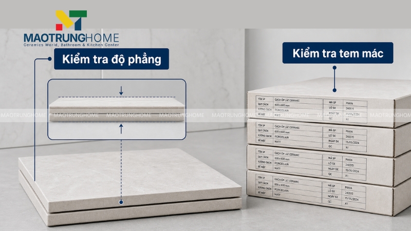 Hướng dẫn nghiệm thu gạch Tasa tại công trường