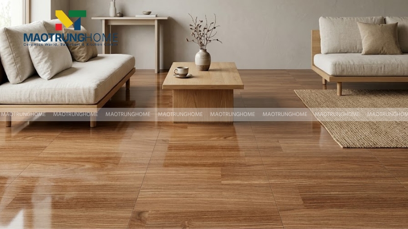 Mẫu gạch 60x60 Viglacera vân gỗ (Mẫu 6)