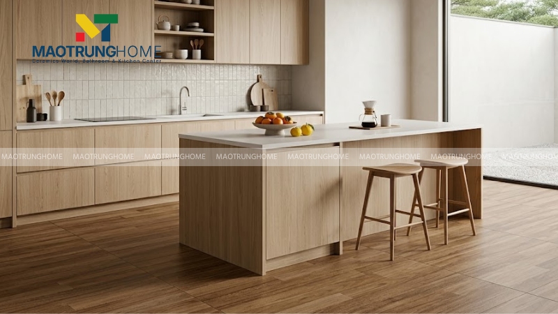 Mẫu gạch 60x60 Viglacera vân gỗ (Mẫu 9)