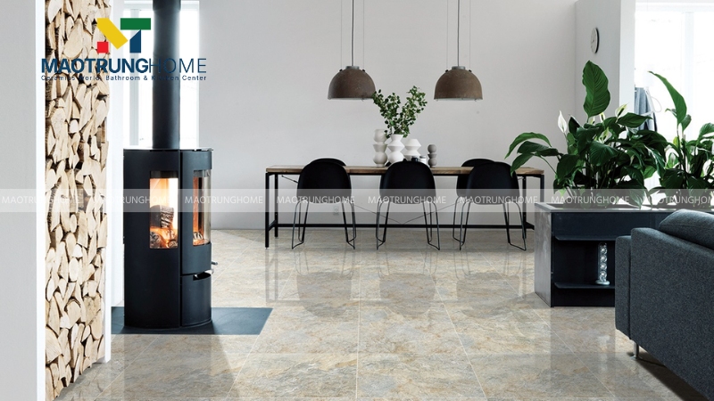Mẫu gạch 60x60 Viglacera vân đá (Mẫu 2)