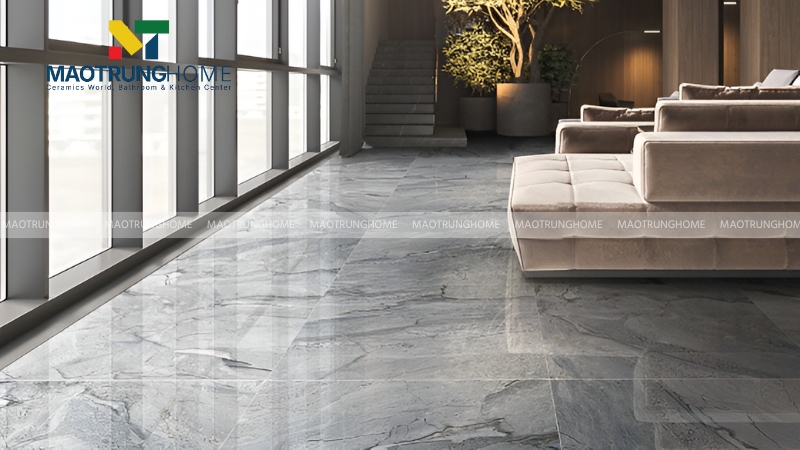 Mẫu gạch 60x60 Viglacera vân đá (Mẫu 3)