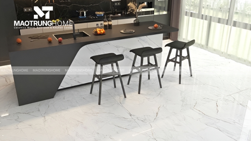 Mẫu gạch 60x60 Viglacera vân đá (Mẫu 7)