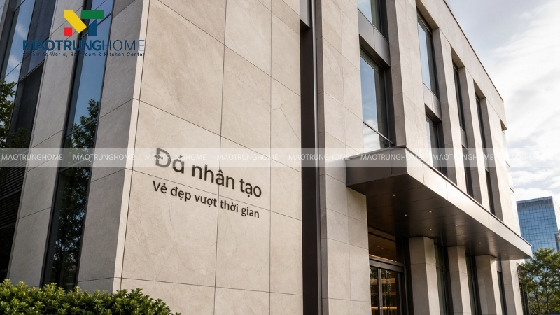 Đá nhân tạo giải quyết triệt để các hạn chế của đá tự nhiên