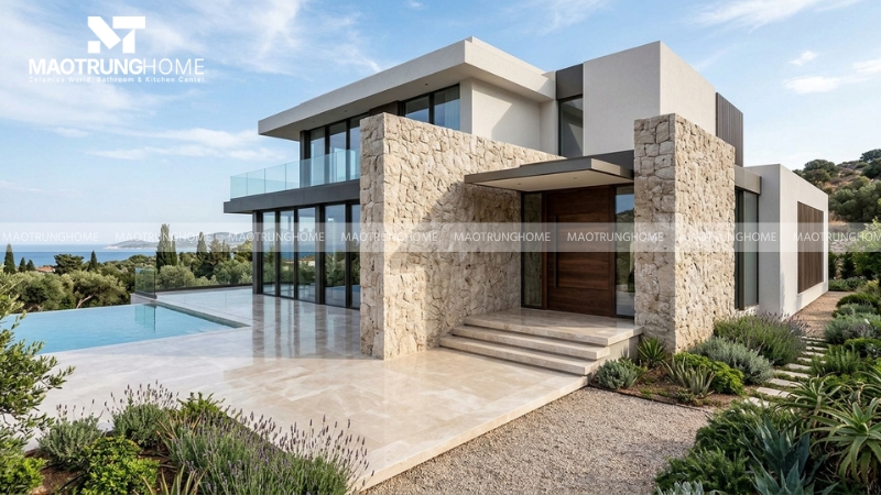 Biệt thự luxury tối giản