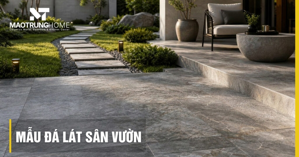 Top 10 mẫu đá lát sân vườn bền đẹp và tiêu chuẩn kỹ thuật 2026