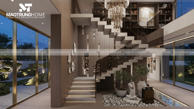 Mẫu nổi sâu sẽ bám bụi hơn mẫu relief nhẹ