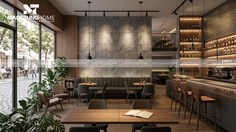 Ánh sáng nhấn giúp tường lên khối tốt hơn