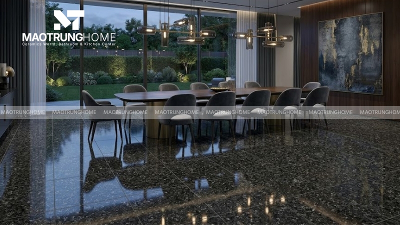 Mẫu tông đậm và vân nổi bật cho không gian cần điểm nhấn (Mẫu 7)
