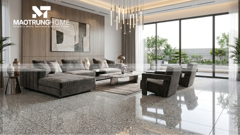 Mẫu tông sáng cho không gian cần cảm giác rộng và sáng (Mẫu 3)