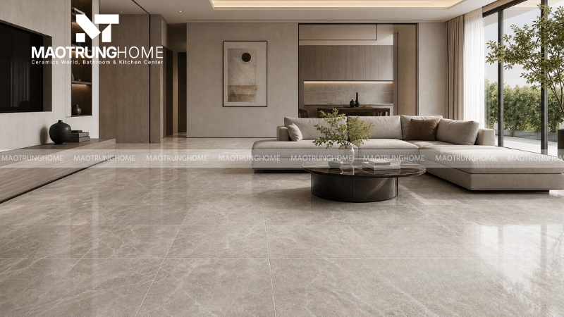 Gạch granite 600x600 thường được ưa chuộng nhờ cốt gạch chắc, bề mặt đa dạng và khả năng ứng dụng rộng