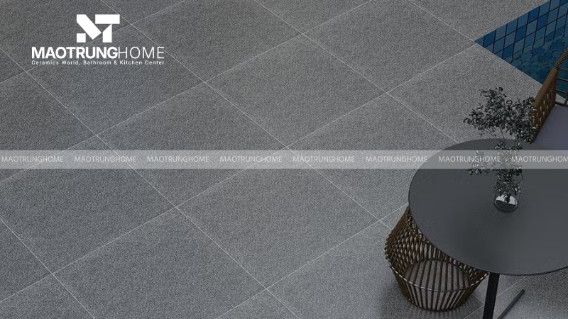 Mẫu gạch granite 600x600 bề mặt matt hoặc nhám chống trơn (Mẫu 1)