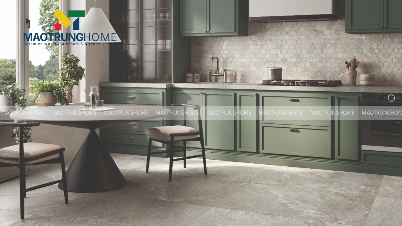 Mẫu gạch granite 600x600 bề mặt matt hoặc nhám chống trơn (Mẫu 2)