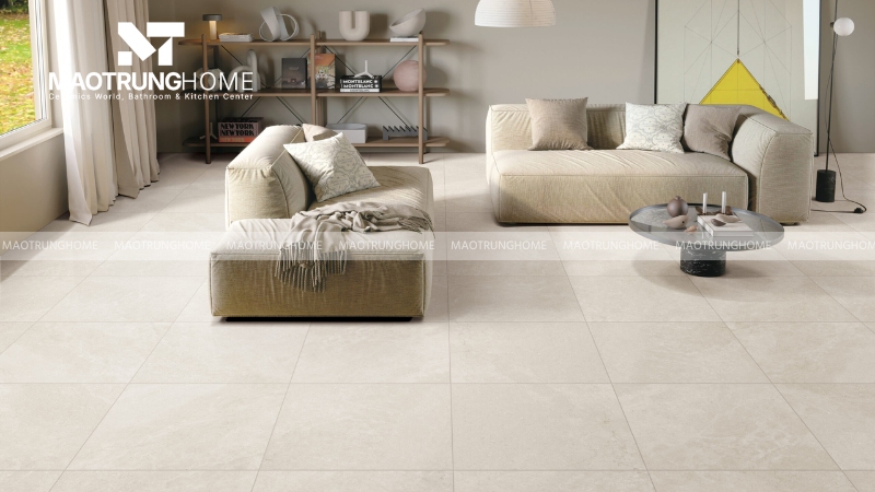 Mẫu gạch granite 600x600 bề mặt matt hoặc nhám chống trơn (Mẫu 4)