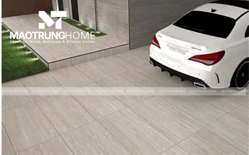 Gạch lát nền gara chịu tải trọng cao