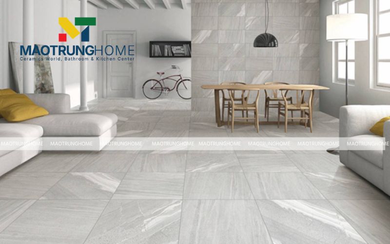 Mẫu gạch granite chống trơn họa tiết Terrazzo