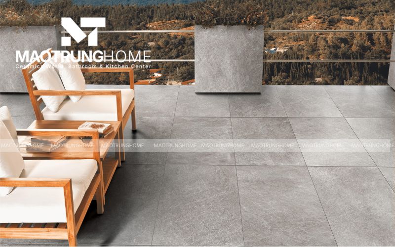 Mẫu gạch granite lát sân thượng