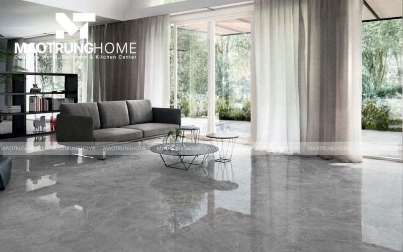 Mẫu gạch đồng chất vân xi măng