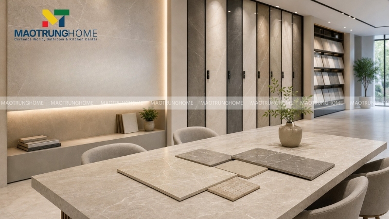 Gạch lát nền nhập khẩu Italia phù hợp với khí hậu nóng ẩm tại Việt Nam