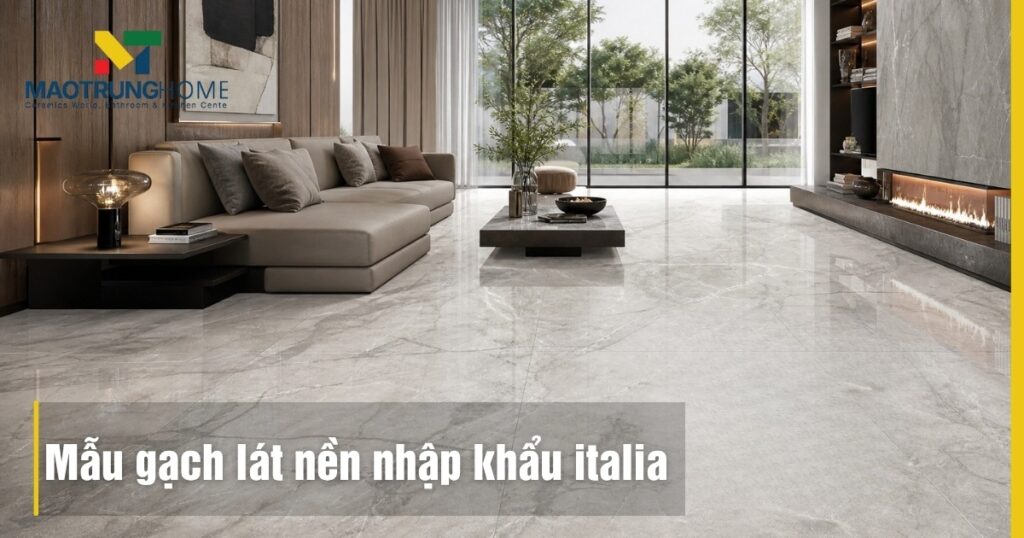 Top 10 Mẫu Gạch Lát Nền Nhập Khẩu Italia Đẳng Cấp Cho 2026