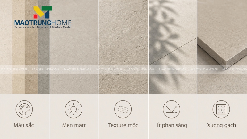 5 đặc điểm của mẫu gạch lát nền đúng tinh thần Wabi Sabi