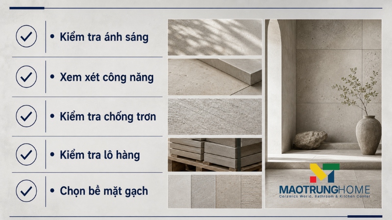 Những lưu ý quan trọng trước khi chốt mua gạch lát nền phong cách Wabi Sabi