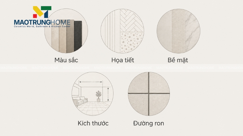 5 tiêu chí chọn gạch ốp lát phong cách Minimalism