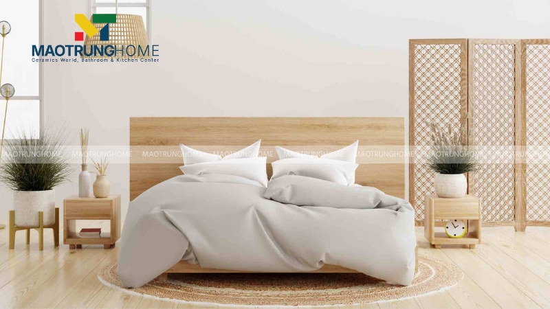 Mẫu gạch Minimalism cho phòng ngủ (Mẫu 3)