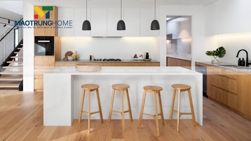 Mẫu gạch Minimalism cho khu bếp (Mẫu 3)