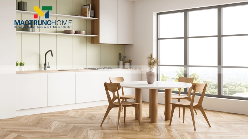 Mẫu gạch Minimalism cho khu bếp (Mẫu 5)