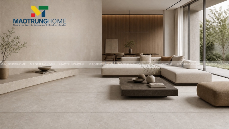 Chọn gạch phong cách Minimalism cho nhà nhỏ, căn hộ ít sáng, nhà phố ống