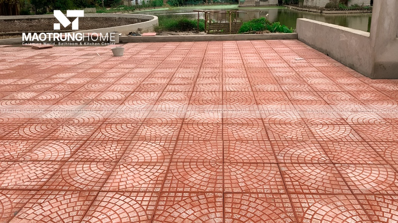 Gạch terrazzo 400x400 là dòng gạch xi măng đá mài có kích thước 400x400mm