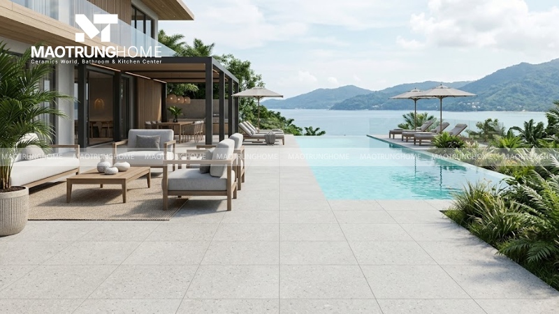 Mẫu trơn hoặc rãnh thoát nước (Mẫu 2)
