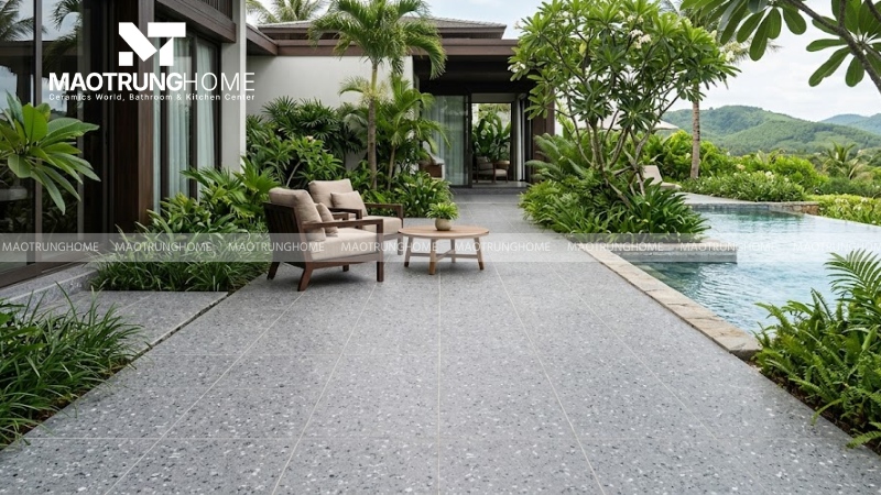 Mẫu trơn hoặc rãnh thoát nước (Mẫu 3)