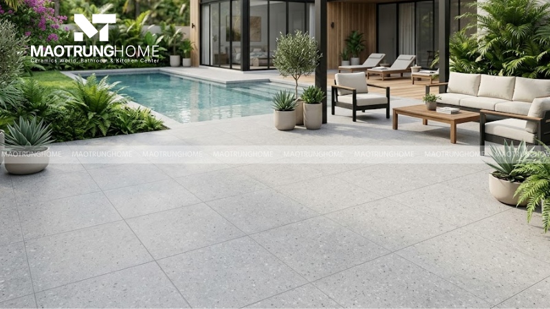 Mẫu trơn hoặc rãnh thoát nước (Mẫu 5)