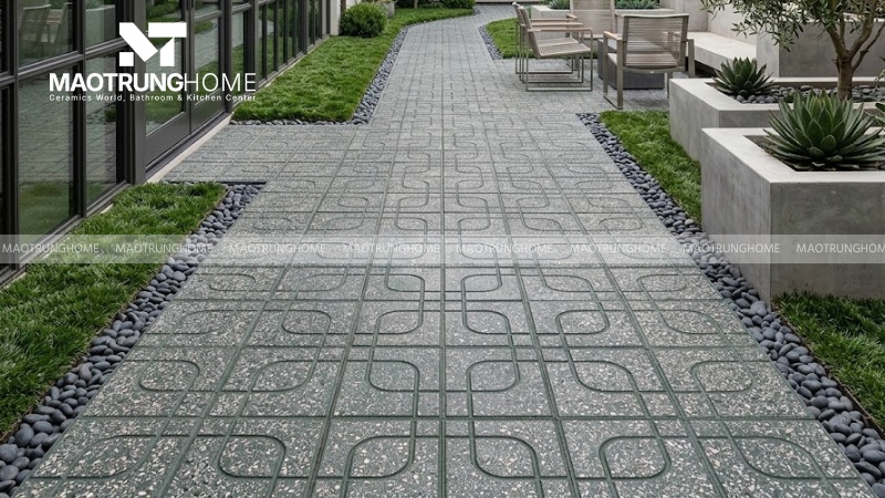 Mẫu mắt phụng hoặc chấm bi (Mẫu 3)