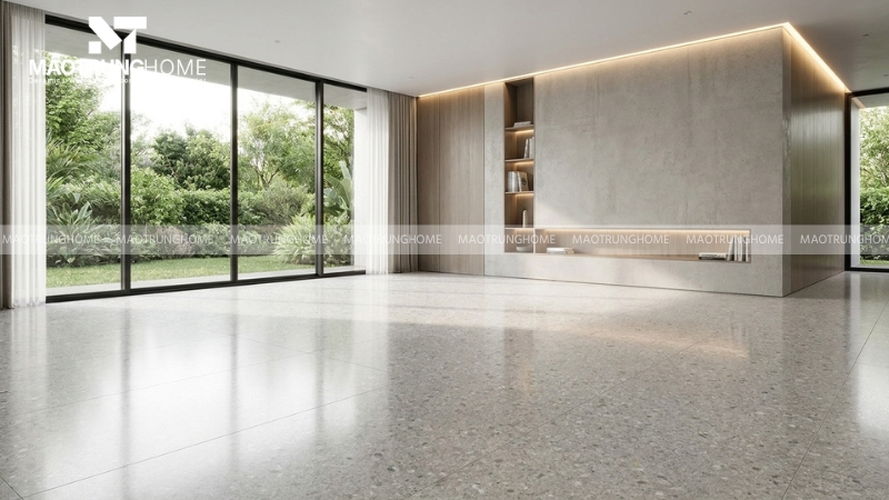 Dòng gạch terrazzo 600x1200 đang được ưa chuộng