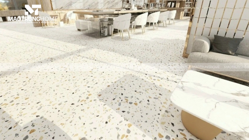 Thông số cơ bản và tiêu chí chọn gạch terrazzo 600x1200