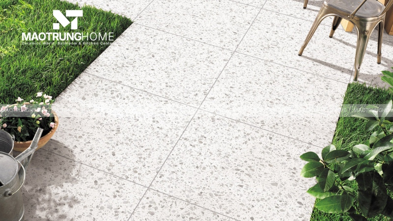 Gạch terrazzo lát vỉa hè là dòng gạch không nung lát vỉa hè