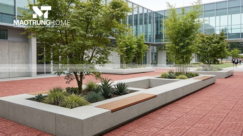 Mẫu gạch terrazzo kích thước 400x400 (Mẫu 2)