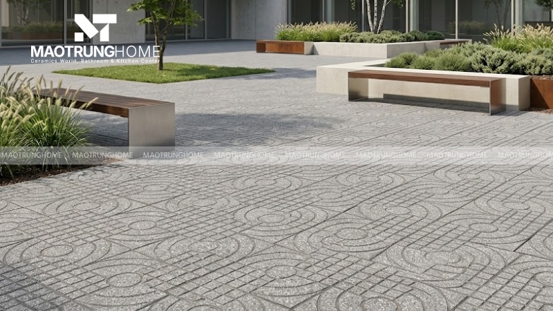 Mẫu gạch terrazzo kích thước 500x500