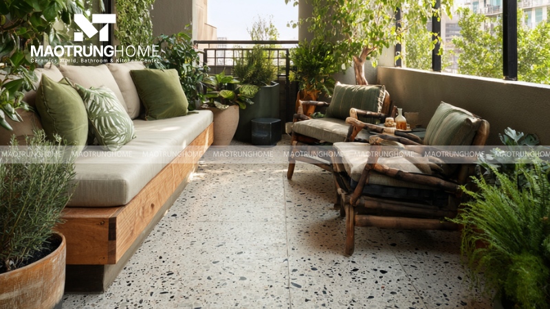 Gạch terrazzo cho ban công và logia (Mẫu 1)