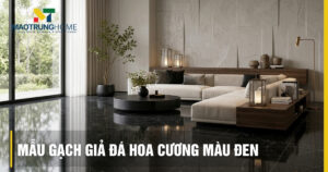 Top 10 mẫu gạch giả đá hoa cương màu đen sang trọng, bền đẹp